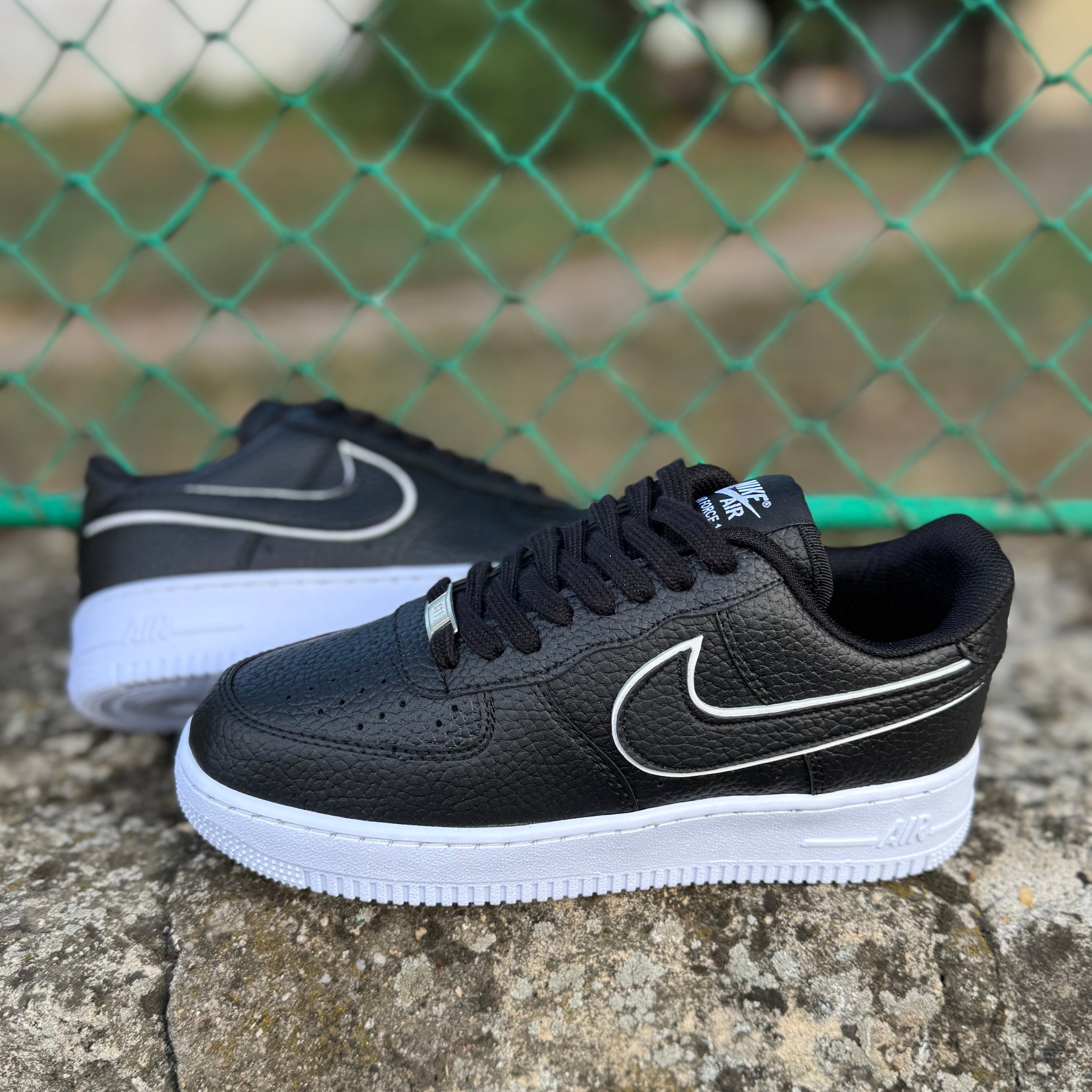 AF1 LINE Negru-Alb CC.