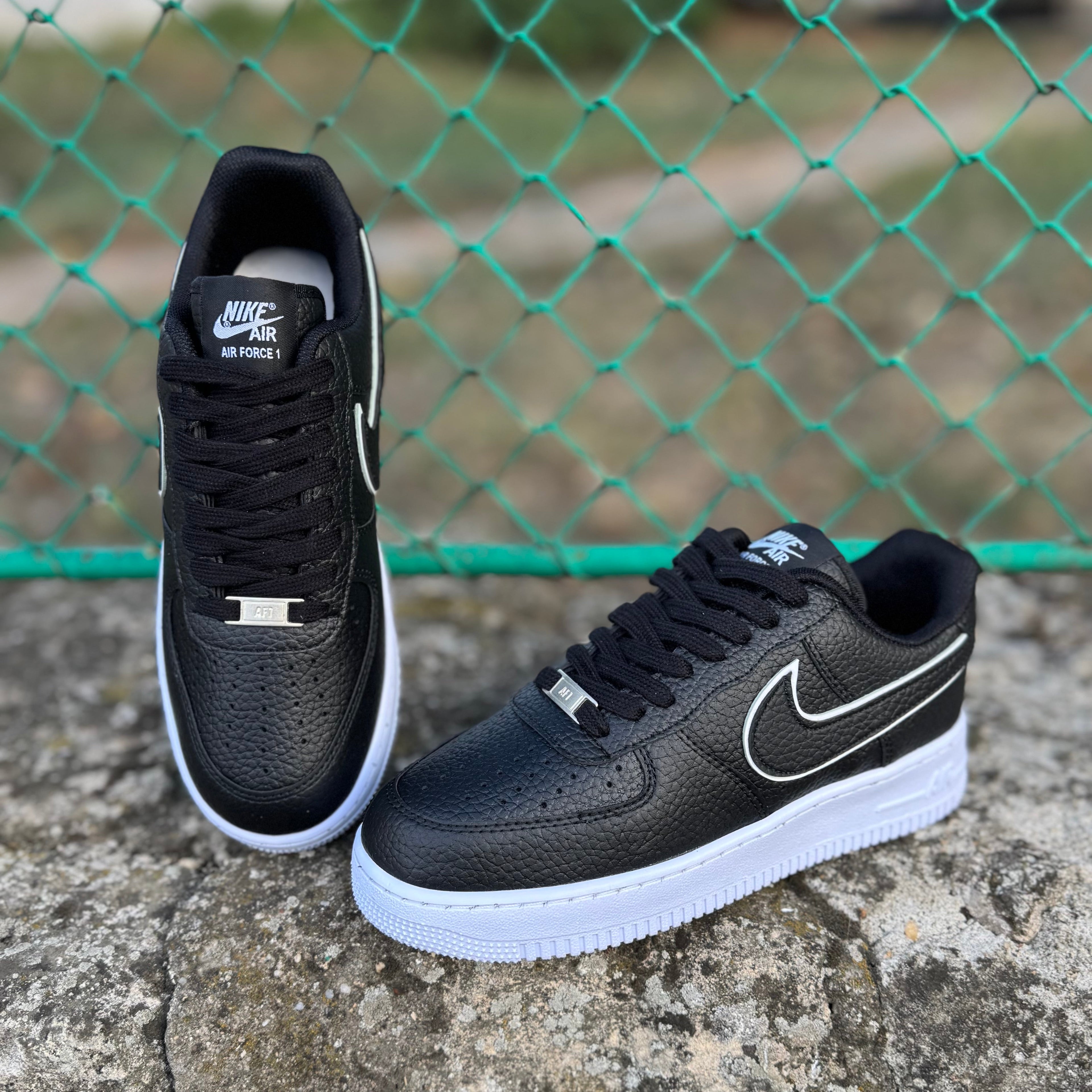 AF1 LINE Negru-Alb CC.