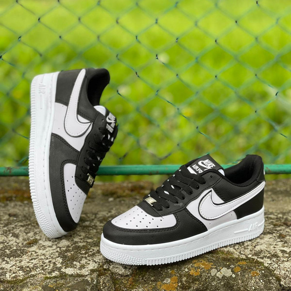 AF1 LINE Negru-Alb