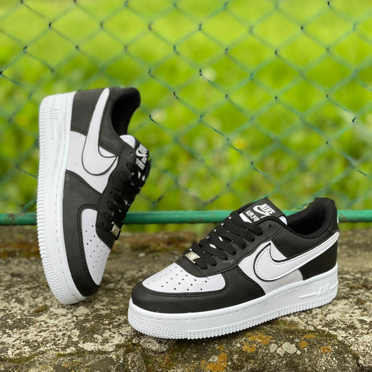 AF1 LINE Negru-Alb